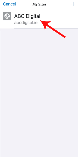 Create a new WordPress post from your mobile