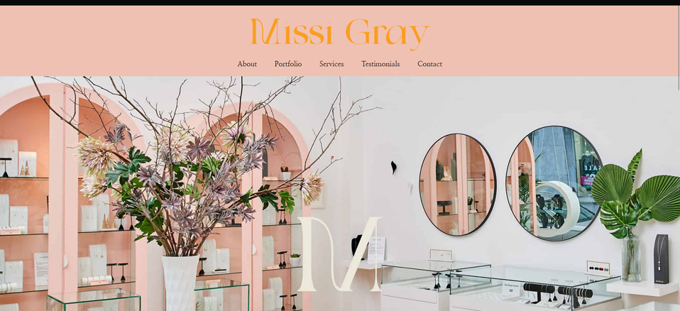 ABCDigital Website Development Ireland - Missi Gray Example