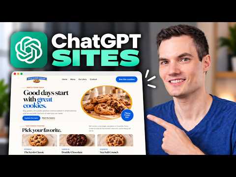 How to Build a Website with ChatGPT Sites